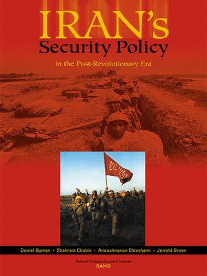 cover image of Iran's Security Policy in the Post-Revolutionary Era